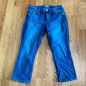 Loft Curvy Kick Crop size 29 / 8